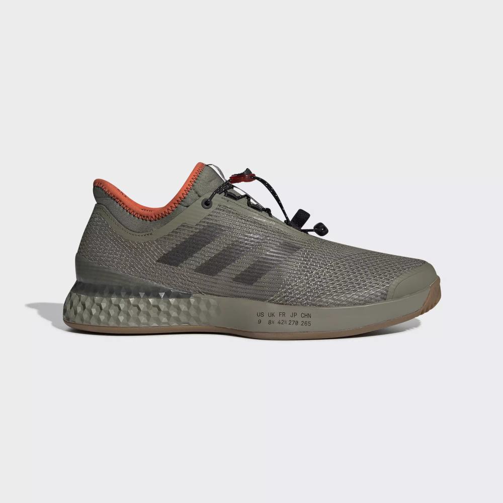 Adidas Adizero Ubersonic 3 Citified Zapatillas De Tenis Marrom Para Hombre (MX-27518)